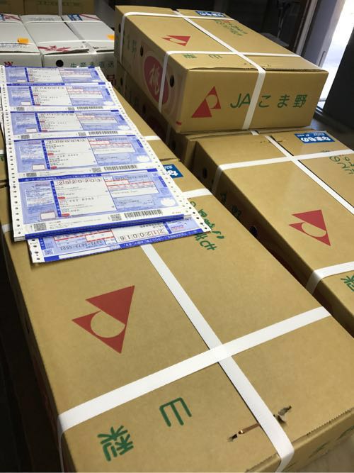 収穫、終了です!